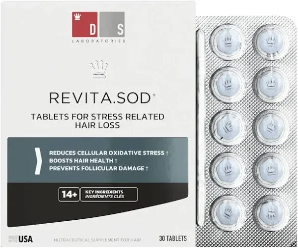 Revita.SOD Tablets for Hair Growth Support