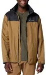 Columbia Men's Glennaker Lake Rain Jacket, Small, Sunstone/Shark