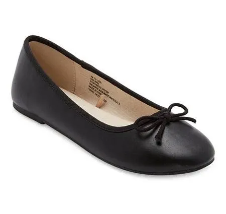 4/$25 Thereabouts Lexi black ballet flat shoes