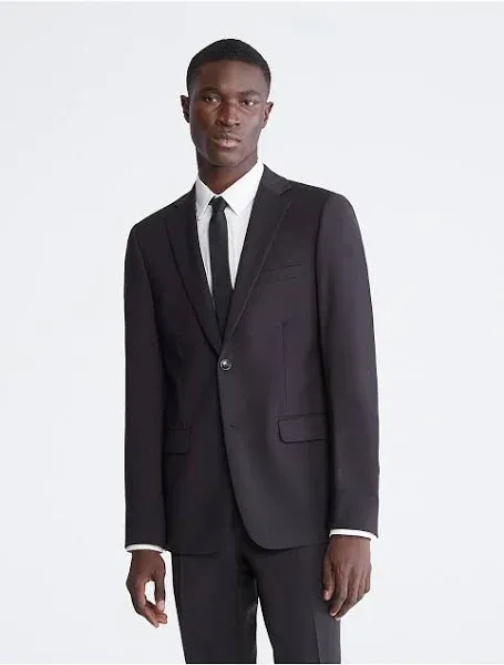 Calvin Klein Skinny Fit Men’s Suit Separates with Performance Stretch Fabric