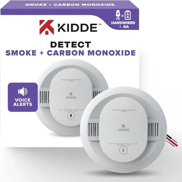 Kidde Hardwired Smoke & Carbon Monoxide Detector 900-CUAR