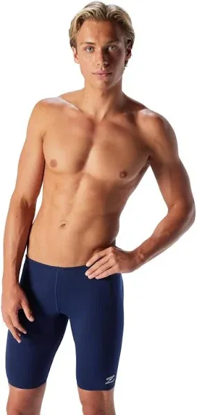 SPEEDO Men&#039;s Swimsuit Jammer Endurance+ Solid USA Adult Size 38  NWT