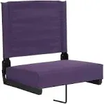 Dark Purple Stadium Chair XU-STA-DKPUR-GG