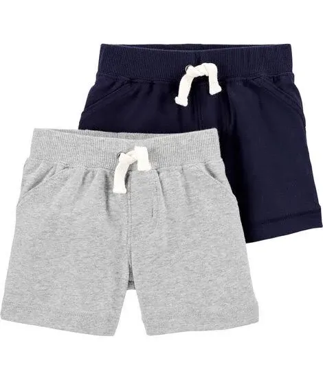 Carter's Baby Boys 2-Pack Cotton Pull-On Shorts