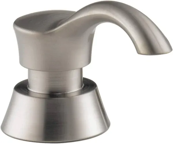 Faucet Pilar Kitchen Soap Dispenser for Kitchen Sinks, Stainless,10.4 ounces