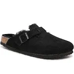 Birkenstock Boston Shearling Clogs - Black