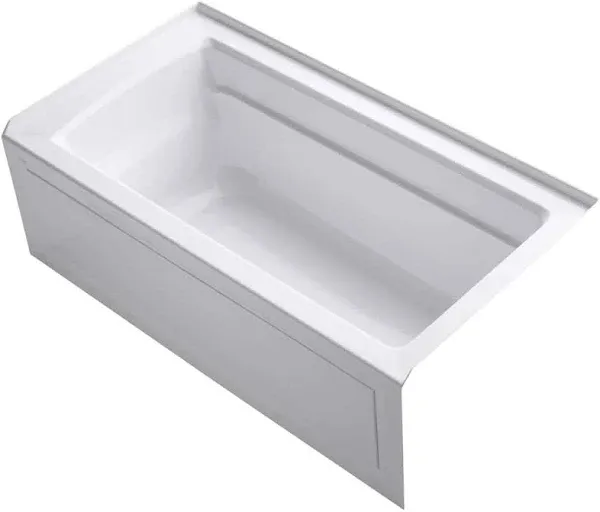 KOHLER K-1123-RA Archer 60" x 32" alcove bath, right drain