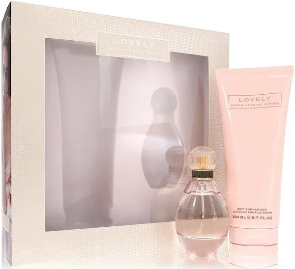 Lovely Gift Set by Sarah Jessica Parker - 1.7 oz Eau de Parfum Spray + 6.7 oz Body Lotion