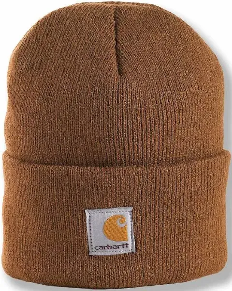 Carhartt Youth Cream White Acrylic Classic Watch Beanie Kids Hat NWT AH8905