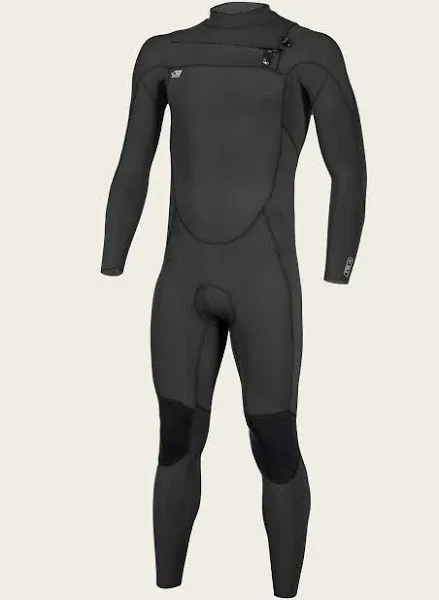 O’Neill L114508 Mens Black Ninja 4/3 mm Chest Zip Full Wetsuit Size S