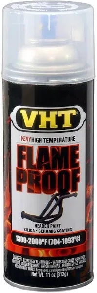 Flameproof Coating Very High Heat Clear (Satin Finish)