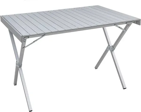 ALPS Mountaineering Folding Camping Table with Smooth Easy Silver - Used Once