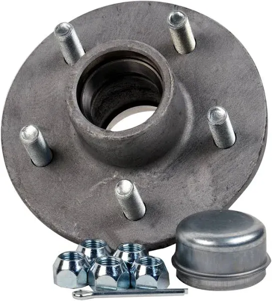 C.E. Smith Trailer Hub Kit-1-3/8x1-1/16in Tapered-5x4-1/2in Galvanized