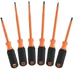 Klein Tools - 85076INS - Screwdriver Set, 1000V Insulated, 6-Piece