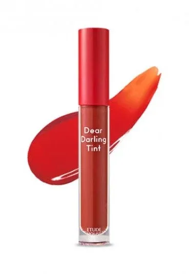 ETUDE HOUSE Dear Darling Water Gel Tint #RD302 Dracula Red Lip Stain Vivid Tint