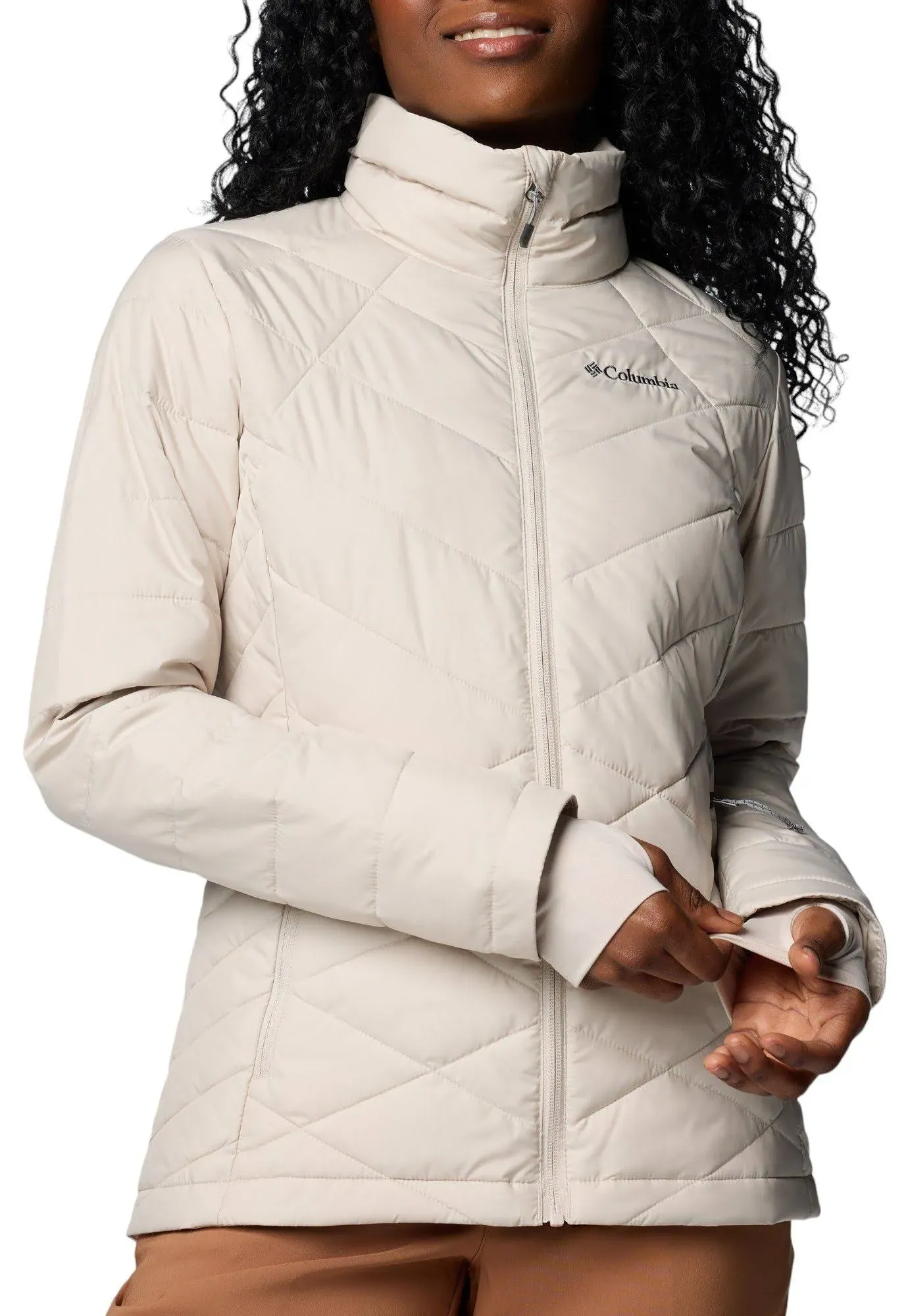 Columbia Women's Heavenly Jacket, XS, Dark Stone