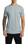 RVCA Sport Vent Logo Graphic T-Shirt Pine Grey