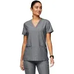 Figs Tops | Figs Casma Three-Pocket Scrub Top - Nwt | Color: Gray | Size: S | _Jens_Addiction's Closet