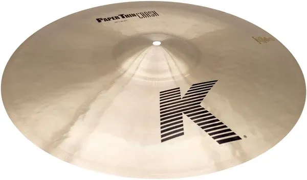 ZildJIAN K Paper Thin Crash Cymbal