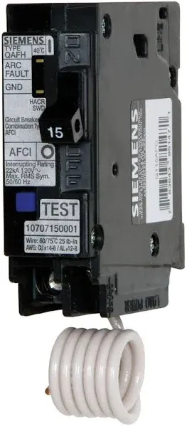 Siemens QA120AFC Circuit Breaker