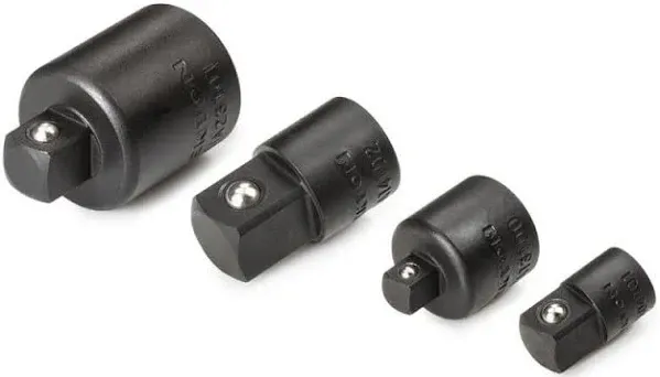 TEKTON Impact Adapter/Reducer Set, 4-Piece (1/4, 3/8, 1/2 in.) | SIA99025