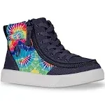 Billy Footwear Toddler Street High Tops - Navy Tie Dye