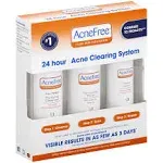 AcneFree 24 Hour Acne Clearing System 3 pc