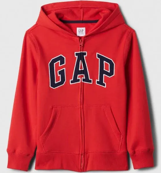 Baby Gap Logo Hoodie Zip Front Sweatshirt 12-18mth