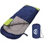 Sleeping Bag 3 Seasons (Summer, Spring, Fall) Warm &amp; Cool Weather - Lightweig...