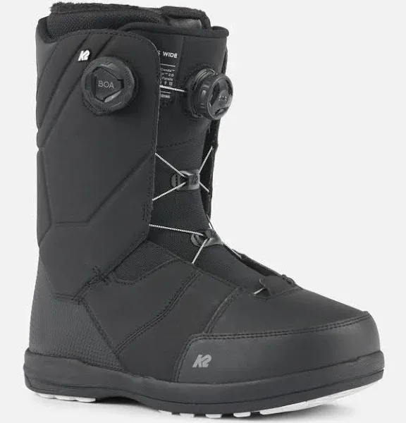 K2 Maysis Wide Men&#039;s Snowboard Boots, Black, M9 MY24