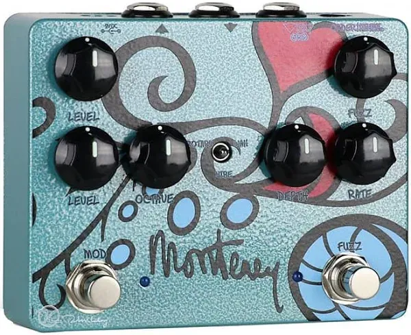 Keeley Monterey Rotary Fuzz Vibe Guitar Effect Pedal