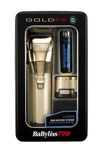 BaBylissPRO FXONE GOLDFX Cordless Clipper | FX899G