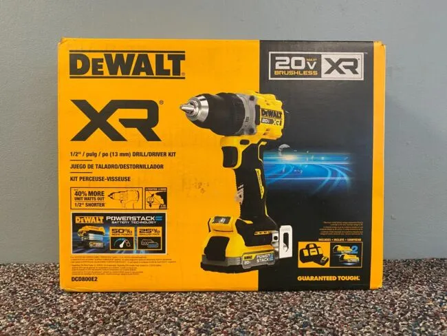 DEWALT 20V Max 1/2" Brushless Cordless Drill/Driver Kit