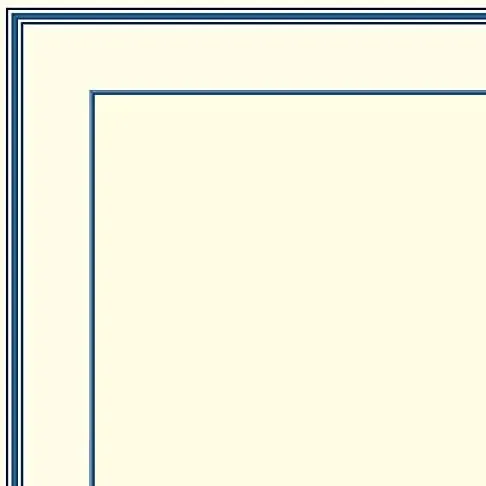 Great Papers Certificates 8.5" x 11" Navy Blue and Beige 30/Pack