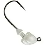 Strike King Squadron Swimbait Heads, Pearl