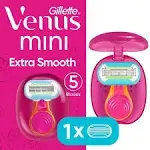 Gillette, Venus, Snap Extra Smooth, 1 Razor, 1 Cartridge, 1 Compact