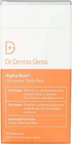 Dr Dennis Gross Alpha Beta Universal Daily Peel  5 Treatments