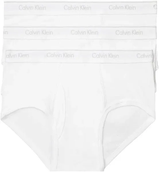 Calvin Klein Men's Classic Cotton Briefs (3-Pack)