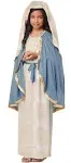 California Costume The Virgin Mary Religious Child Girls halloween outfit 00438