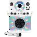 Singing Machine Bluetooth Karaoke System with LED Disco Lights - SML385BTW