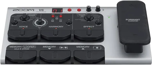 Zoom V6-SP Vocal Effects Processor Pedal