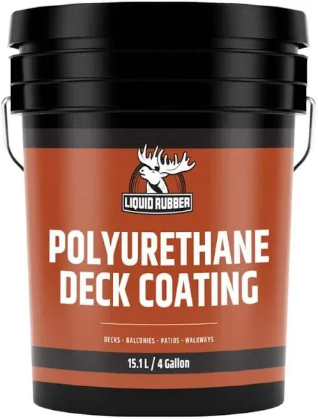 Liquid Rubber Polyurethane Deck Coating Solar Protection Deck Sealant