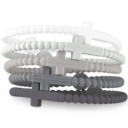 Ryan & Rose Jesus Cross Silicone Bracelet