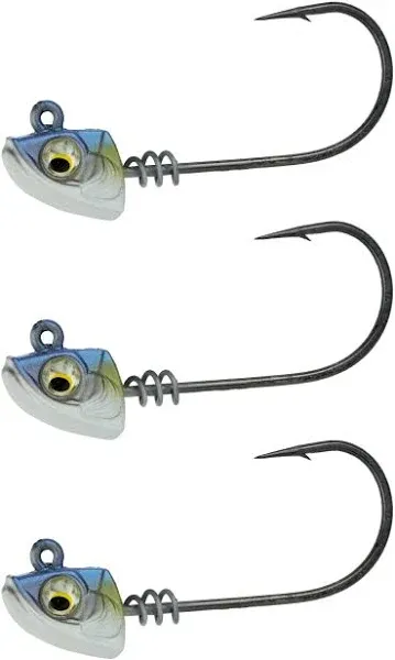 6th Sense Divine Swimbait Jig Head 1/8oz. 4/0 3pk Sexified Shad