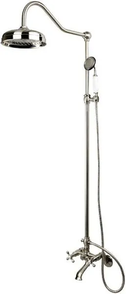 Kingston Brass Clawfoot Tub Shower Combination CCK2668