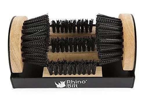 Boot Scraper, Deluxe Boot Scrapers - Outdoor Boot Brush Extra Wide for Commercial and Industrial use