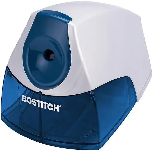 Bostitch® Personal Electric Pencil Sharpener, AC-Powered, 4.25" x 8.4" x 4", Blue (BOSEPS4BLUE)