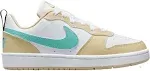 Kids' Nike Court Borough Low Recraft Shoes Big 5.5 White/Burgundy Crush