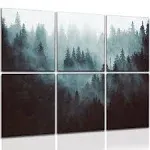 8 Pack 48 in. x 32 in. Art Panels Soundproof Wall Panels