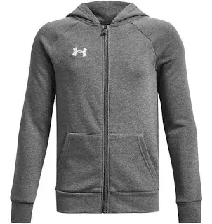 Under Armour Boys' Rival Fleece Full-Zip Hoodie